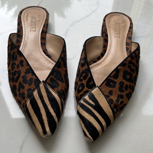 Schutz pony hair shoes size 7 - Picture 4 of 4